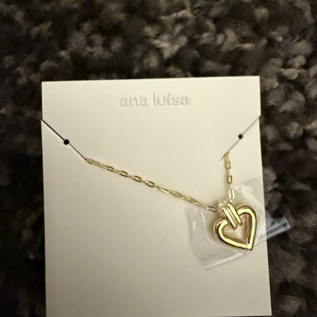 Gold Heart Necklace 70$